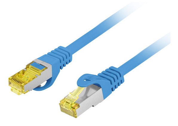 EAN 5901969440799 - Lanberg PCF6A-10CU cable de red Azul 5 m Cat6a S/FTP (S-STP) imagen 1