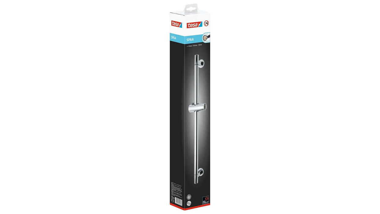 EAN 4063565090875 - TESA Spaa soporte para ducha Metal, Plástico Barra de ducha con soporte deslizante imagen 2