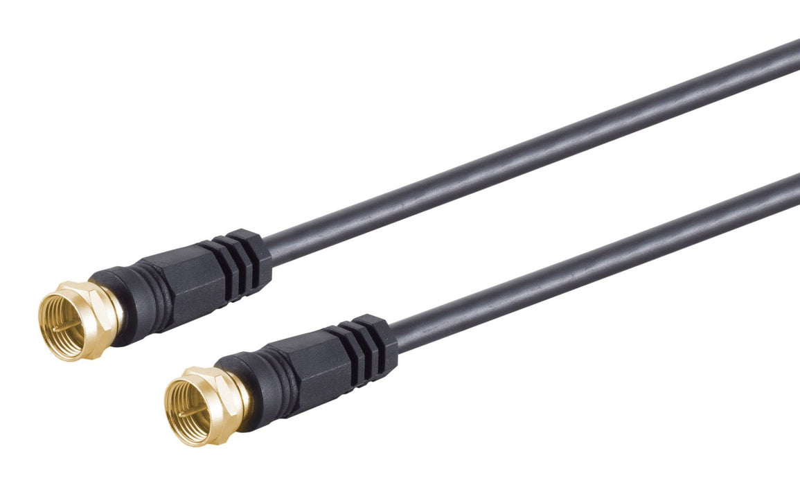 EAN 4017538981516 - S/CONN maximum connectivity 80097-G-128CP-S cable coaxial 7,5 m Tipo F Negro imagen 1