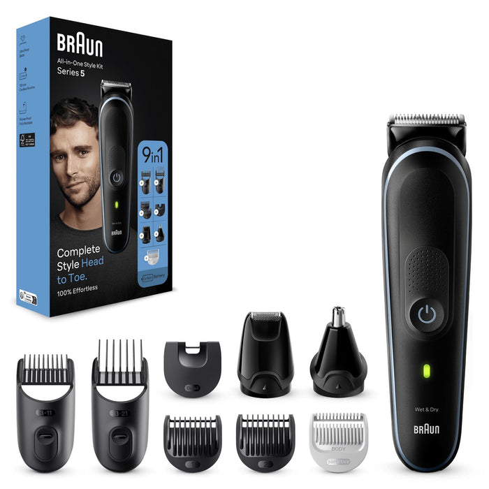 EAN 4210201447016 - Braun MGK5411 Negro, Azul Litio imagen 1