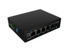 EAN 5901969447354 - Lanberg ILFE-4P-1GE-1S-90 switch No administrado Fast Ethernet (10/100) Energía sobre Ethernet (PoE) 1U N imagen 3