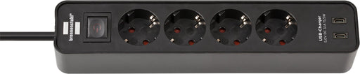 EAN 4007123691135 - Brennenstuhl 1153240106 base múltiple 1,5 m 4 salidas AC Interior Negro imagen 1