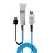 EAN 4002888433457 - Lindy 43345 cable USB USB 3.2 Gen 1 (3.1 Gen 1) 30 m USB A 2 x USB A Azul, Plata imagen 2