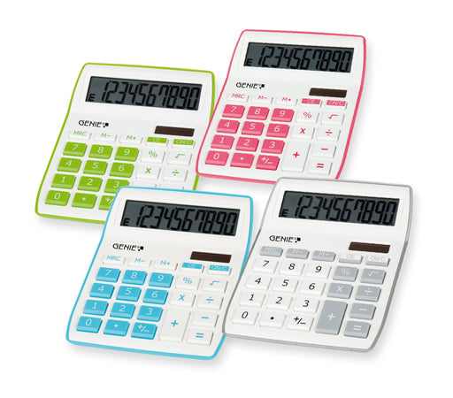 EAN 4015468122665 - Genie 840 G calculadora Escritorio Pantalla de calculadora Verde, Blanco imagen 2