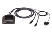 EAN 4710469341908 - ATEN US3312-AT interruptor KVM Negro imagen 1