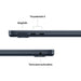 EAN 195950691320 - Apple MacBook Air Apple M Portátil 34,5 cm (13.6") Wi-Fi 7 (802.11be) macOS Tahoe Marina imagen 6