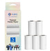 EAN 6942383177723 - G&G GP-57*6.6M*Φ30MM-Φ0*75G-5P Blanco Etiqueta para impresora autoadhesiva imagen 1