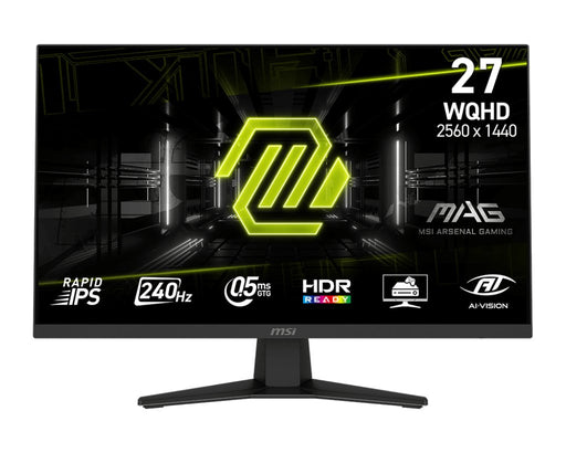 EAN 4711377331760 - MSI MAG 274QFDE X24 pantalla para PC 68,6 cm (27") 2560 x 1440 Pixeles Wide Quad HD LCD Negro imagen 1