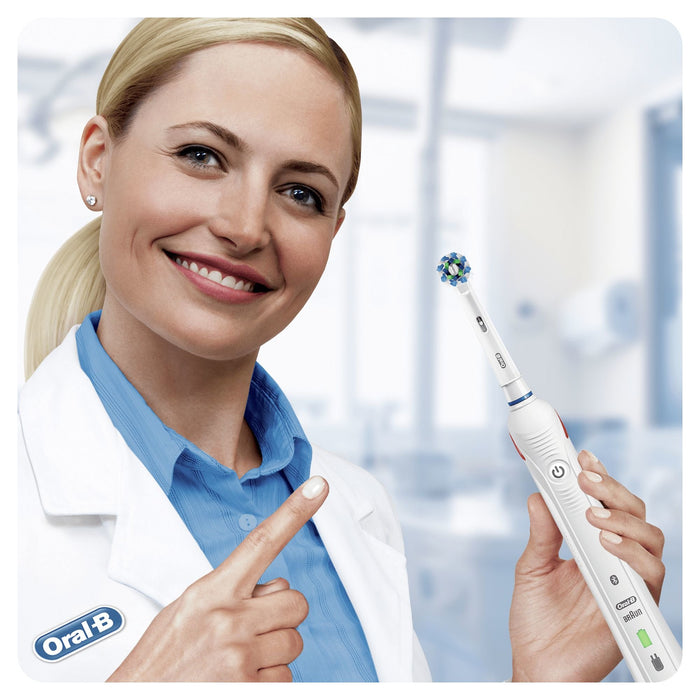 EAN 4210201203339 - Oral-B SmartSeries Smart 5100S White Adulto Cepillo dental oscilante Blanco imagen 4
