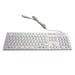 EAN 3700224772420 - MCL WATERPROOF IP68 WIRED teclado Universal USB + PS/2 AZERTY Francés Blanco imagen 1
