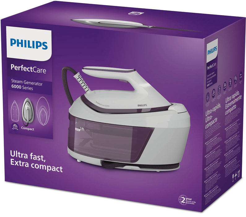 EAN 8720389015267 - Philips 6000 series PSG6020/30 estación plancha al vapor 2400 W 1,8 L Suela SteamGlide Plus imagen 5