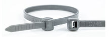 EAN 8717278577739 - WKK 110194871 presilla Brida reutilizable Plástico, Poliamida Gris 100 pieza(s) imagen 1