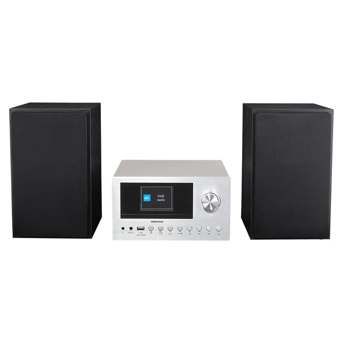 EAN 4061275134469 - MEDION LIFE P85003 Microcadena de música para uso doméstico 30 W Negro, Plata imagen 1