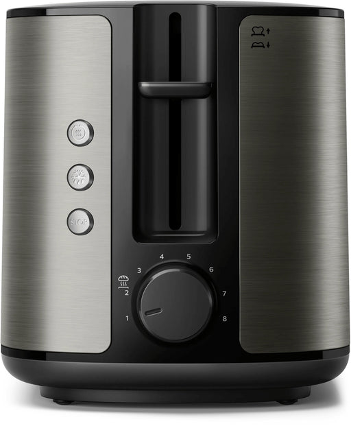 EAN 8720389023583 - Philips Viva Collection HD2651/80 tostadora 8 2 rebanada(s) 1050 W Titanio imagen 2