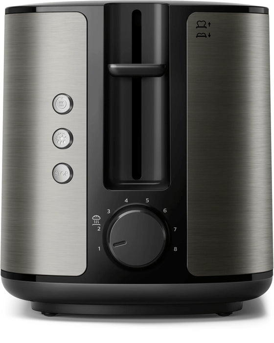 EAN 8720389023583 - Philips Viva Collection HD2651/80 tostadora 8 2 rebanada(s) 1050 W Titanio imagen 2
