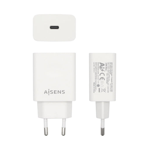 EAN 8436574706208 - AISENS ASCH-1PD20-W cargador de dispositivo móvil GPS, MP3, MP4, Teléfono móvil, Smartphone, Tableta Corr imagen 2