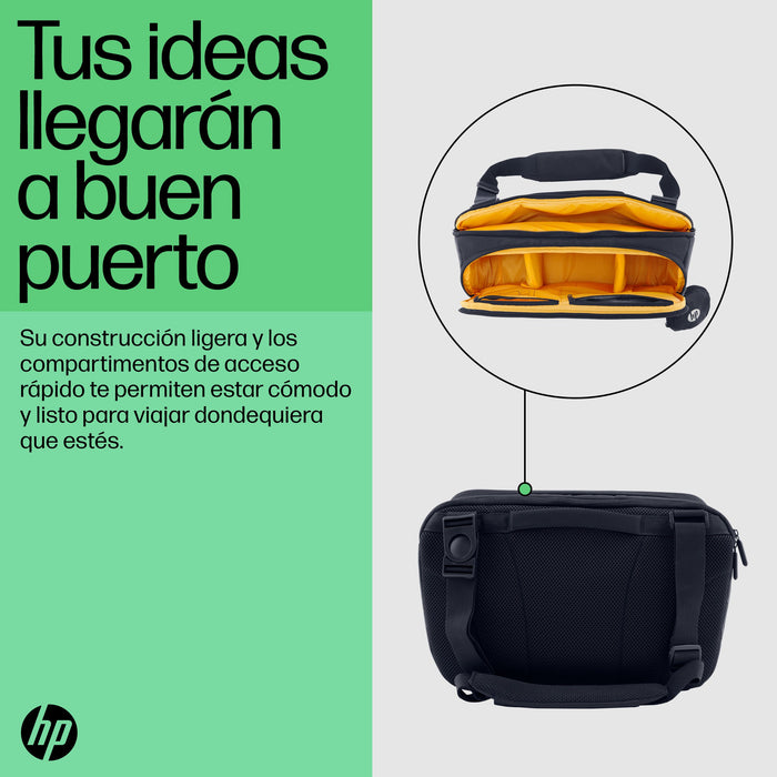 EAN 0196786247897 - HP Creator 13.3 Dark NavyLaptop Sling 33,8 cm (13.3") Mochila bandolera Marina, Amarillo imagen 5