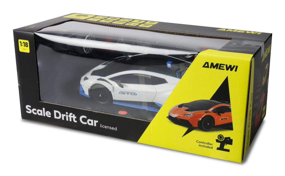 EAN 4262500343018 - Amewi Huracan STO modelo controlado por radio Coche de carreras Motor eléctrico 1:18 imagen 9