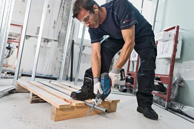 EAN 3165140862301 - Bosch GSA 18 V-LI C Negro, Azul imagen 3