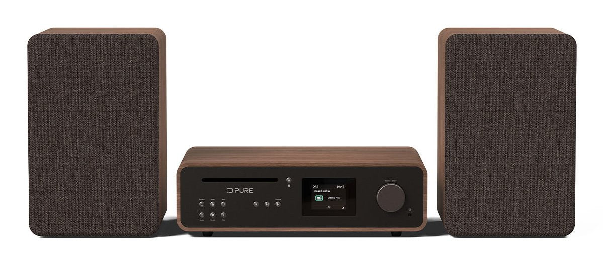 EAN 759454301309 - Pure Micro HiFi Classic Stereo Microcadena de música para uso doméstico 50 W Negro, Nuez imagen 1