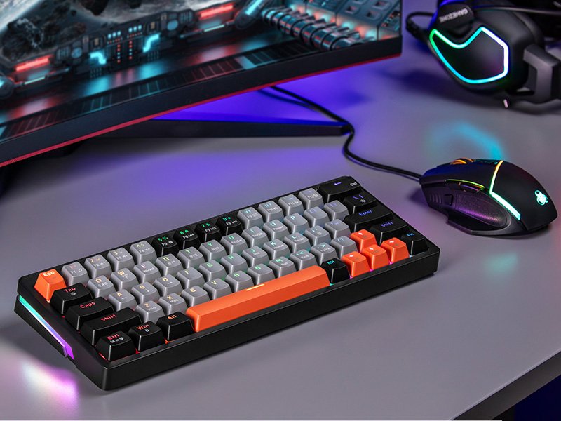 EAN 5907512871850 - Tracer TRAKLA47297 teclado Juego USB + RF Wireless + Bluetooth QWERTY Inglés Gris imagen 5
