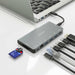 EAN 8436574709773 - AISENS ASUC-8P015-GR base para portátil y replicador de puertos Alámbrico USB 3.2 Gen 1 (3.1 Gen 1) Type- imagen 6