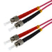 EAN 4005938264216 - Helos 0.5m OM4 ST Cable de fibra óptica e InfiniBand 0,5 m 2x ST Violeta imagen 1