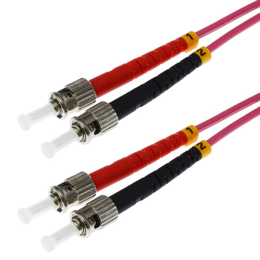 EAN 4005938264254 - Helos 5m OM4 ST Cable de fibra óptica e InfiniBand 2x ST Violeta imagen 1