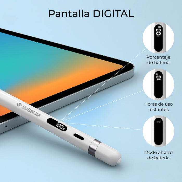 EAN 8436586743826 - SUBBLIM SUBPEN-UN0001 lápiz digital 70 g Blanco imagen 6