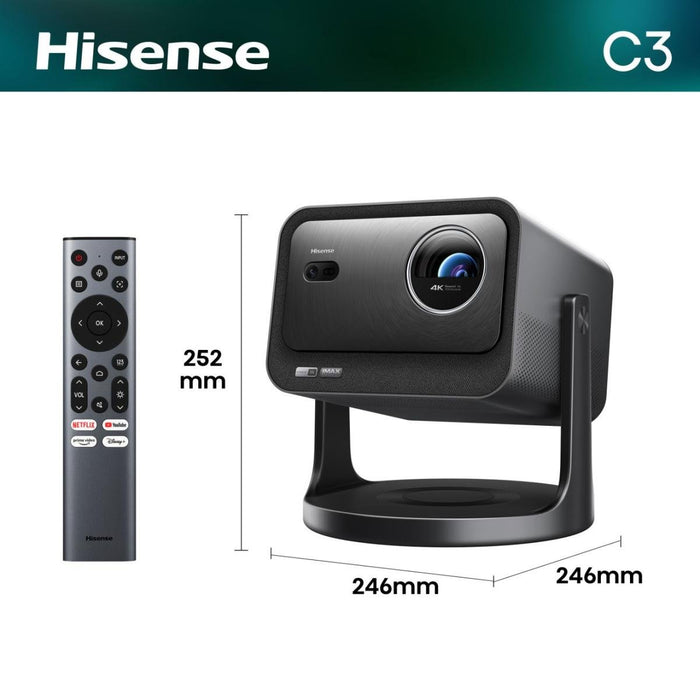 EAN 6942351427010 - Hisense C3 DLP UHD 4K (3840x2160) 3D Plata imagen 2