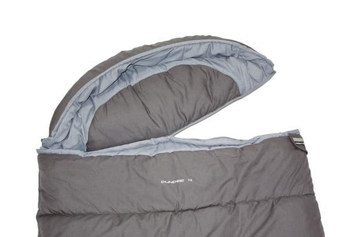 EAN 4001690212380 - High Peak DUNDEE 4 Saco de dormir rectangular Algodón, Poliéster Gris imagen 2
