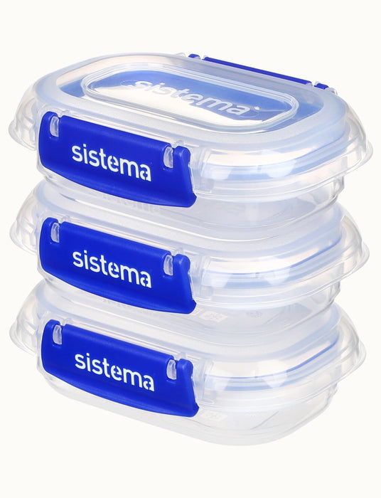 EAN 9414202885234 - Sistema 881523 recipiente de almacenar comida Rectangular Contenedor 0,18 L Transparente 3 pieza(s) imagen 3