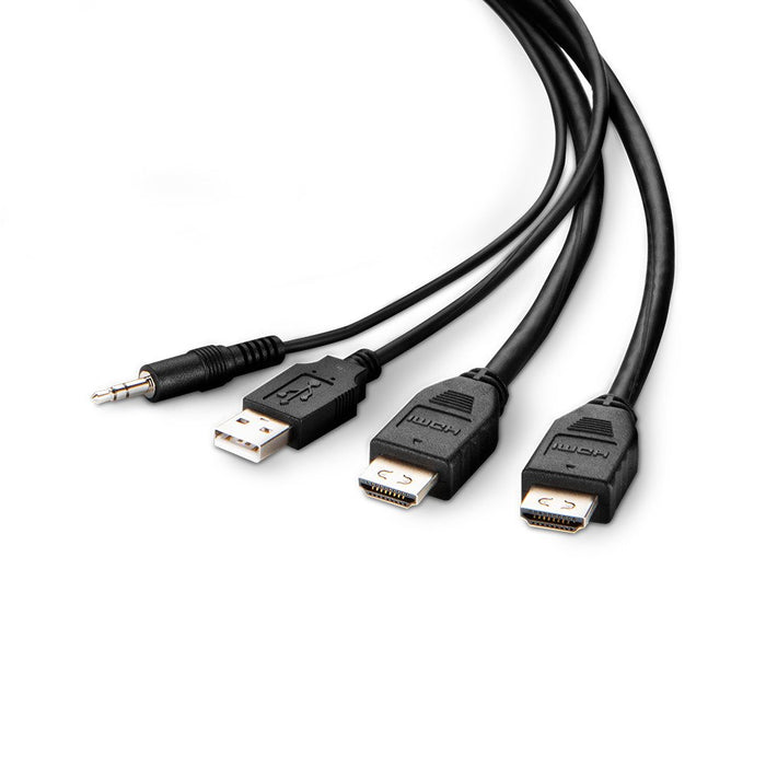EAN 745883773404 - Belkin F1DN2CCBL-HH6T cable para video, teclado y ratón (kvm) Negro 1,8 m imagen 3
