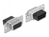 EAN 4043619667598 - DeLOCK 66759 cambiador de género para cable D-Sub 9 pin Gris imagen 3