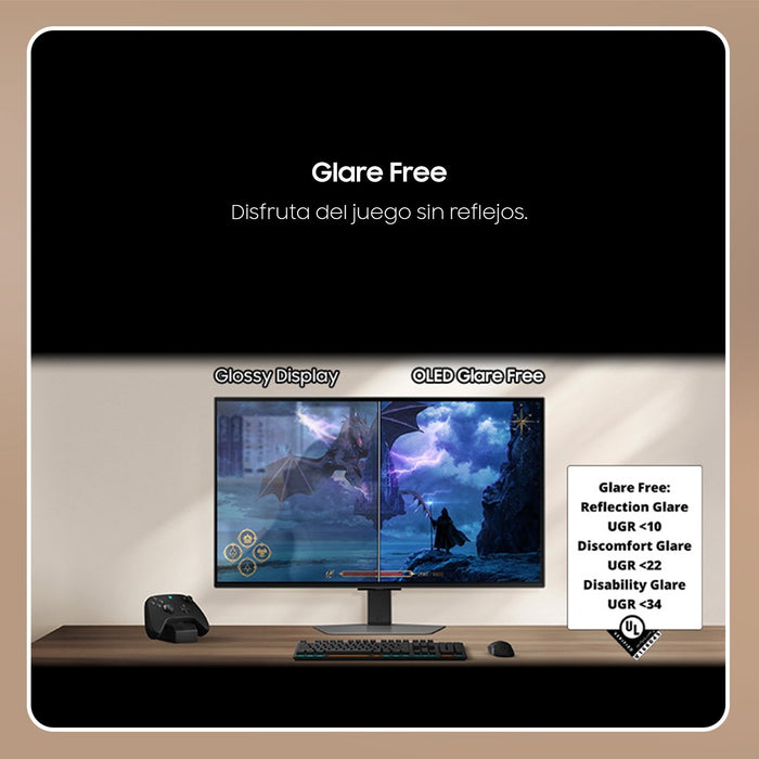 EAN 8806097455905 - Samsung G60SF pantalla para PC 68,6 cm (27") 2560 x 1440 Pixeles Quad HD OLED Plata imagen 3