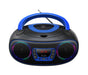 EAN 5706751040702 - Denver TCL-212BT BLUE Reproductor de CD portátil Negro, Azul imagen 2