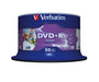 EAN 0023942435129 - Verbatim DVD+R Wide Inkjet Printable No ID Brand 4,7 GB 50 pieza(s) imagen 1