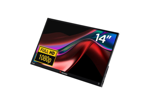 EAN 0023942495918 - Verbatim PMT-14 pantalla para PC 35,6 cm (14") 1920 x 1080 Pixeles Full HD Pantalla táctil Negro imagen 1