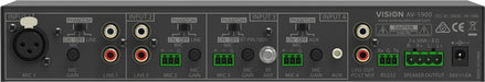 EAN 5557274000007 - Vision AV-1900 amplificador de audio Hogar Negro imagen 4