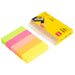 EAN 6935205304681 - Deli EA11402 pestaña autoadhesiva 100 hojas Rosa, Naranja, Amarillo, Rojo, Verde imagen 5