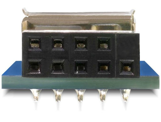 EAN 4043619418206 - DeLOCK 9-pin 2.54 mm/2 x USB 2.0 1 x 9-pin 2.54 mm 2 x USB 2.0-A Negro, Azul, Plata imagen 2
