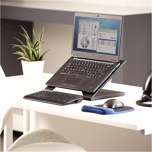EAN 0043859528066 - Fellowes Designer Suites Soporte para ordenador portátil Negro 43,2 cm (17") imagen 4