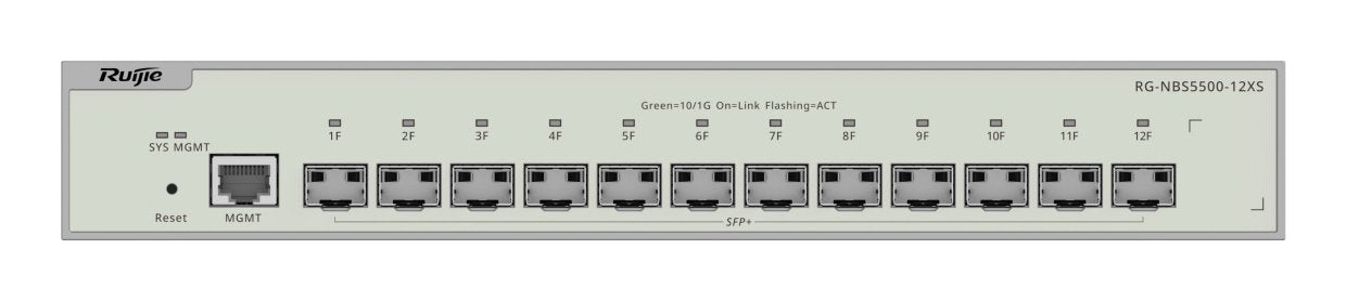 EAN 6976915001071 - Ruijie Networks RG-NBS5500-12XS switch Gestionado L3 Gris imagen 1
