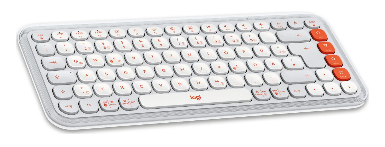 EAN 5099206127661 - Logitech 920-013107 teclado Ratón incluido Universal Bluetooth QWERTZ Alemán Blanco imagen 3