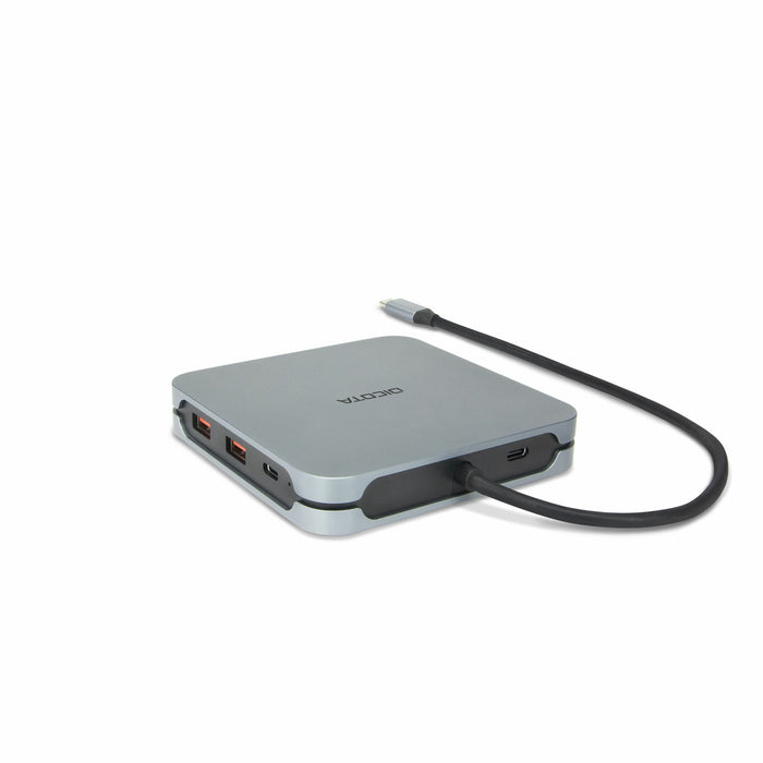 EAN 7640239421349 - DICOTA D32057 hub de interfaz USB Tipo C 10000 Mbit/s Plata imagen 5