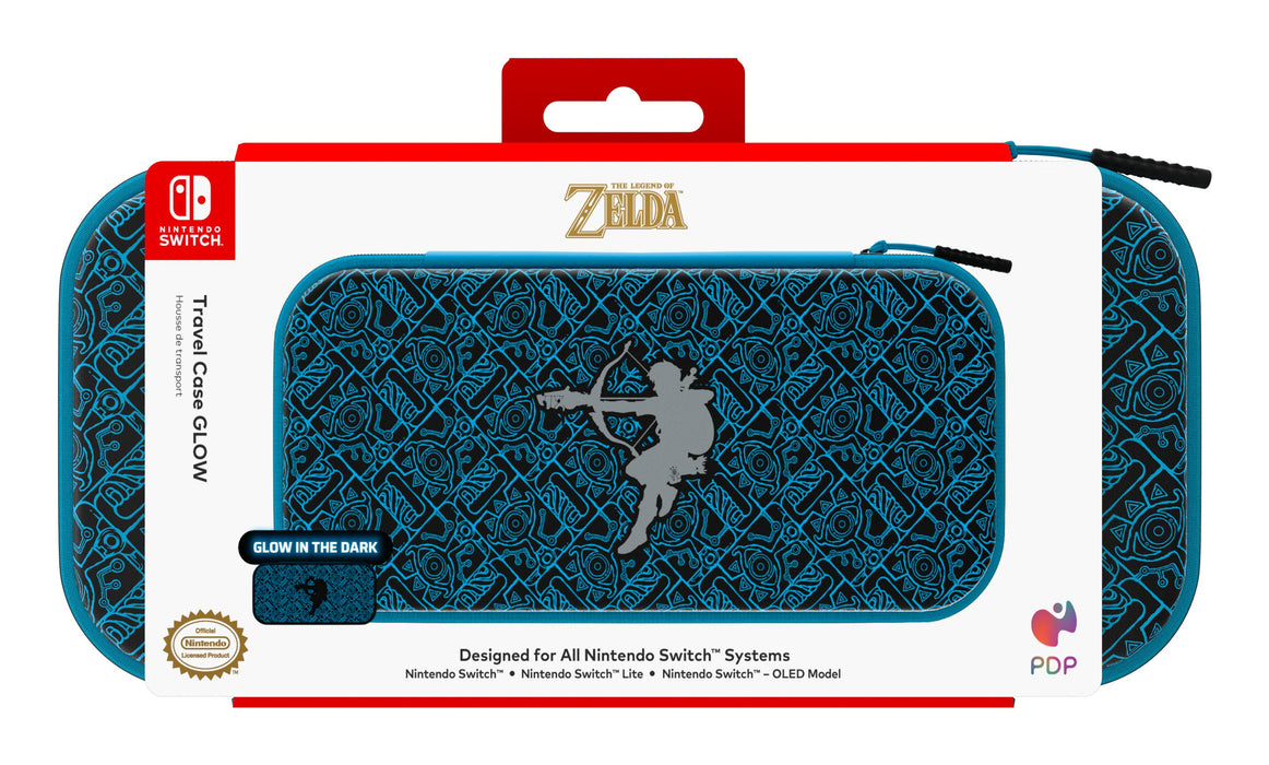 EAN 708056071042 - PDP 500-218-SKSG funda para consola portátil Funda protectora rígida Nintendo Negro, Turquesa imagen 8