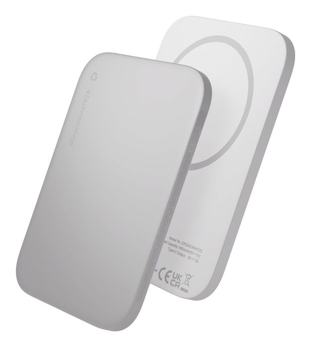 EAN 5711428072726 - dbramante1928 CP03ACWH7272 batería externa 3000 mAh Cargador inalámbrico Aluminio imagen 1