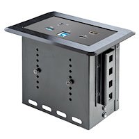 EAN 65030891219 - StarTech.com KITBZDOCK puente de conferencia AV 3840 x 2160 Pixeles Ethernet Negro imagen 11