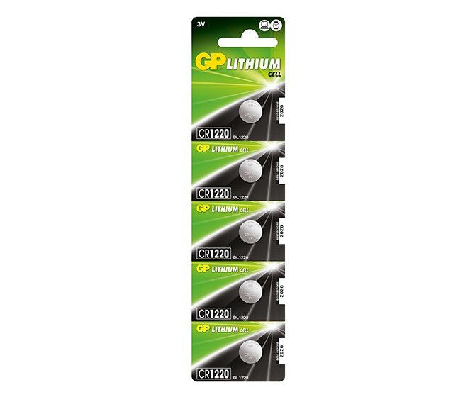 EAN 4891199001345 - GP Batteries Lithium Cell CR1220 Batería de un solo uso Litio imagen 1