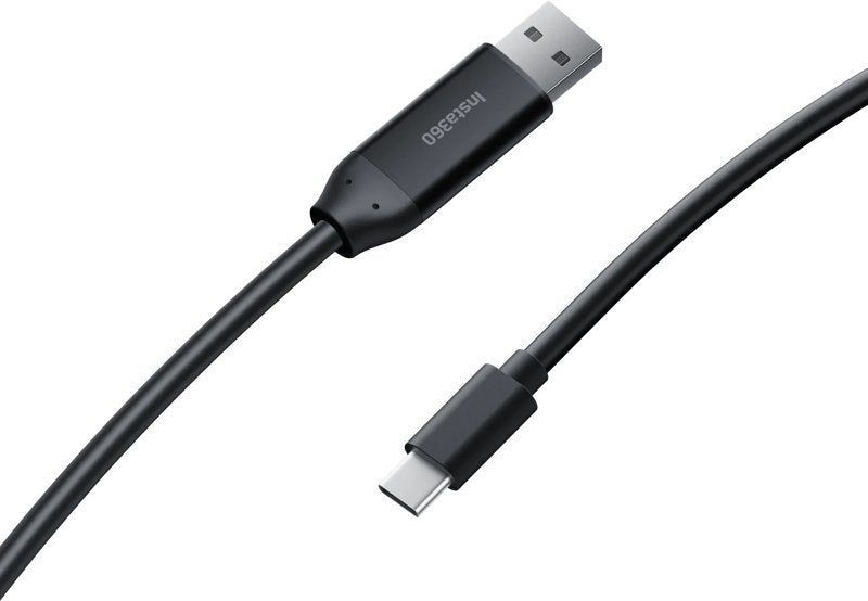 EAN 6970357858910 - Insta360 CINSBABL cable USB USB 2.0 10 m USB A USB C 0,48 Gbit/s Negro imagen 1